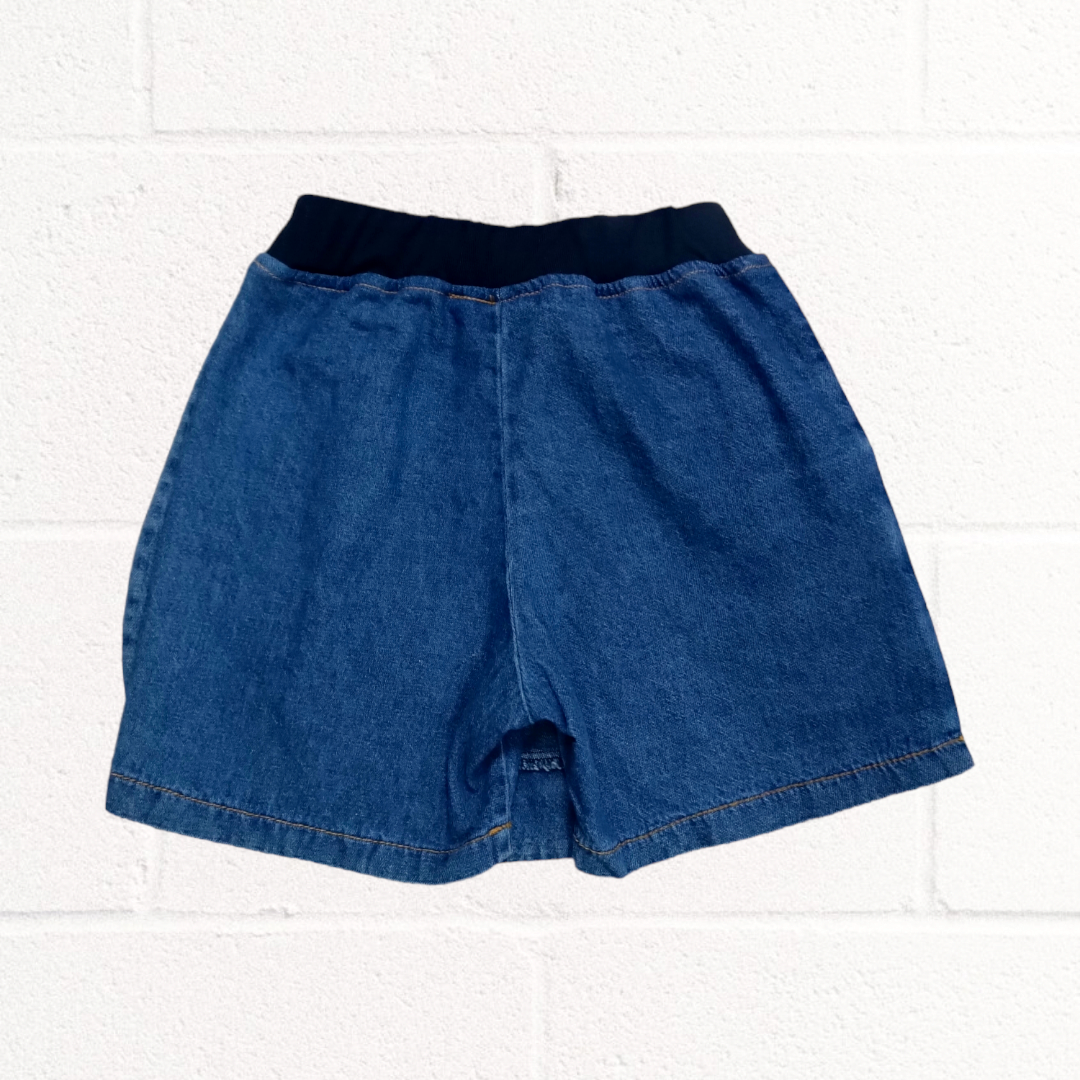 1-223 FALDA SHORT MEZCLILLA