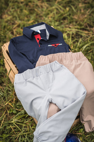 2-043 PLAYERA TIPO POLO  NIÑO