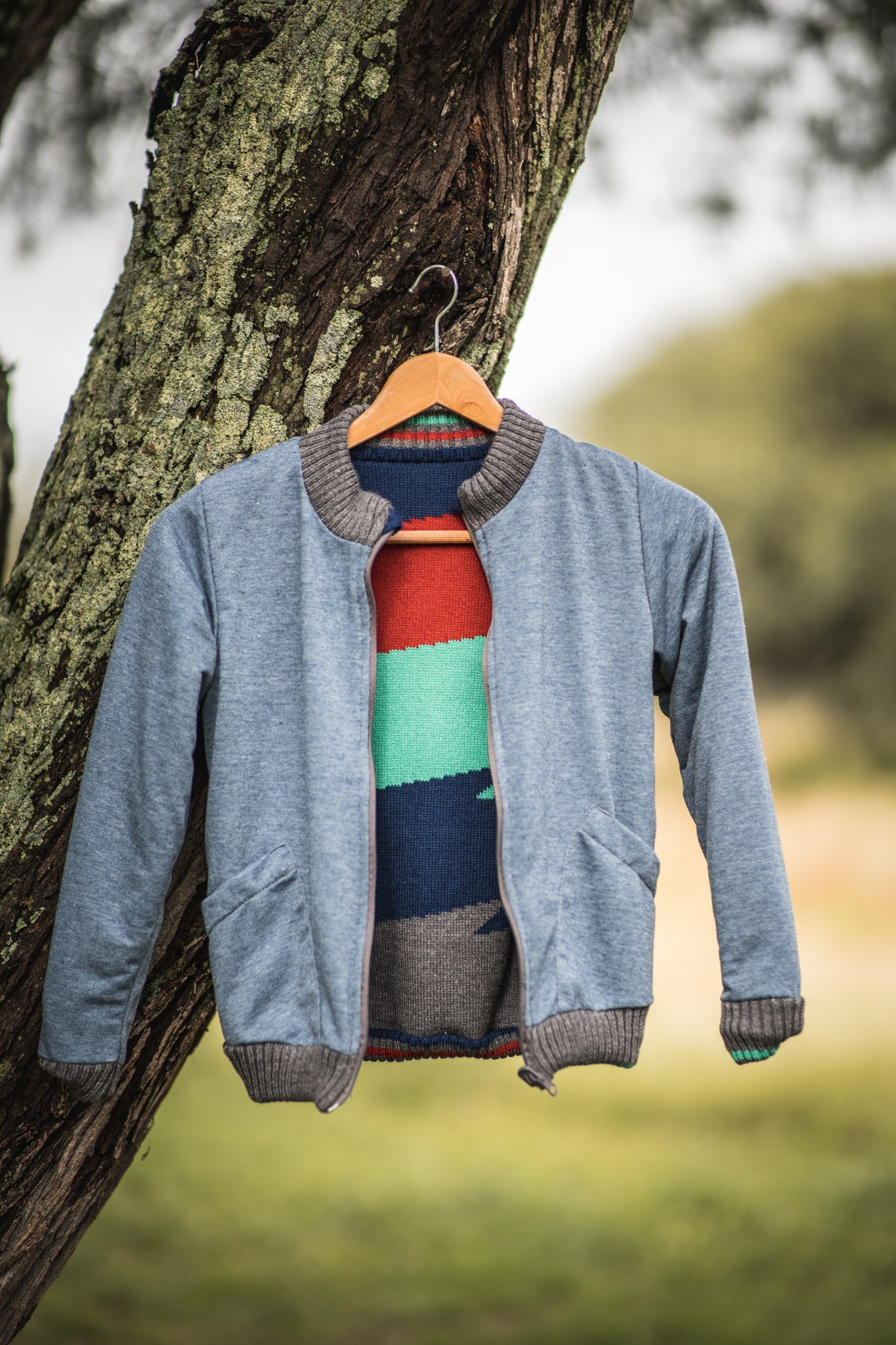 3-057 CHAMARRA DOBLE VISTA NIÑO