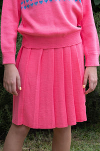 Falda tejida