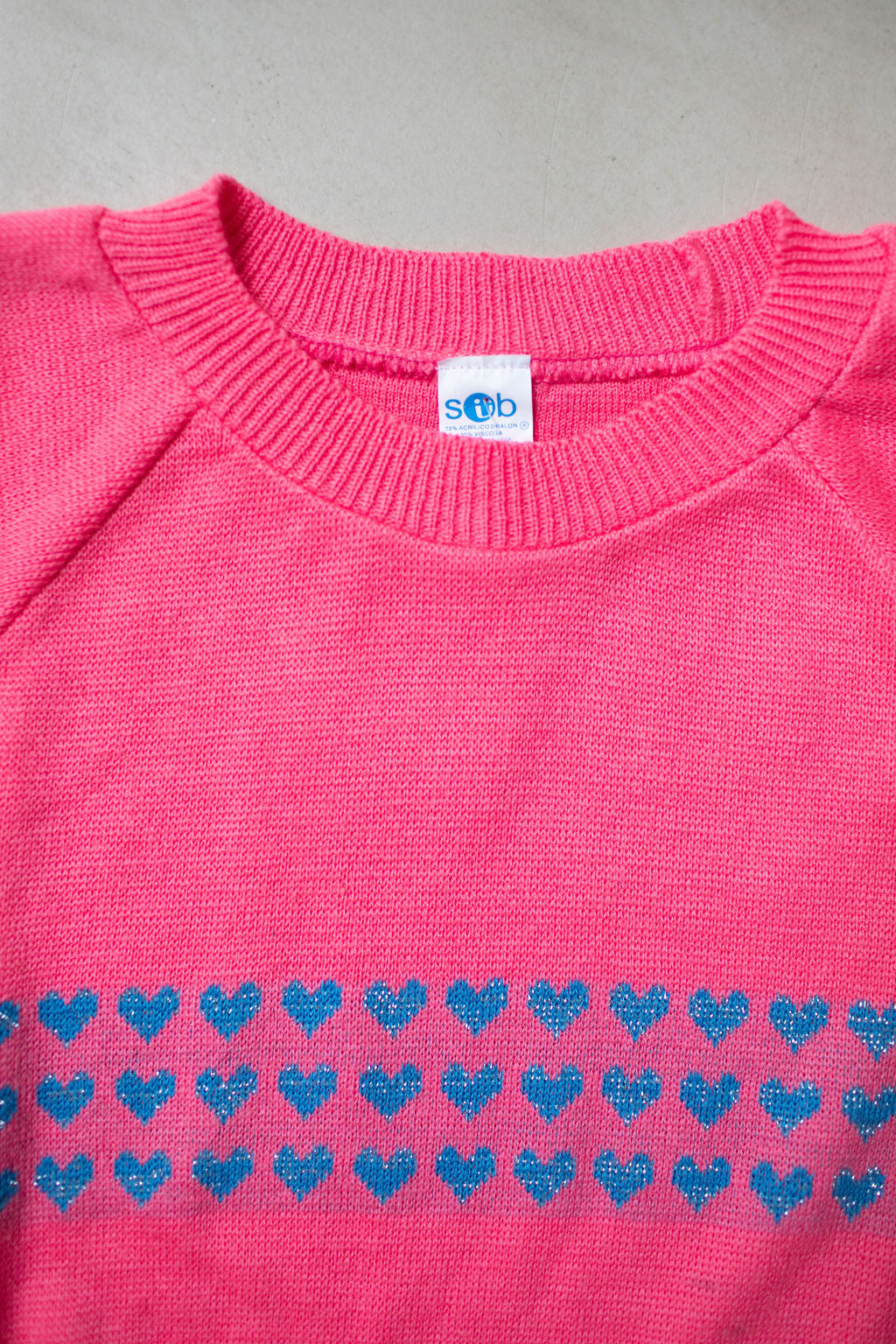 Suéter cerrado cuello redondo