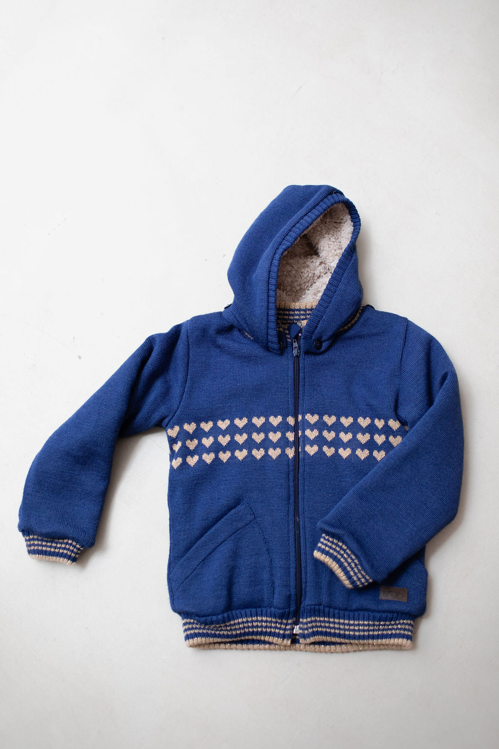 Chamarra forrada niña. Tallas grandes