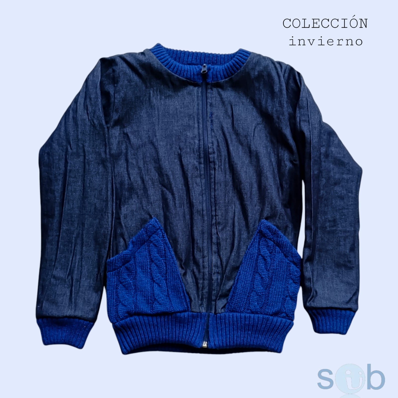 Chamarra doble vista