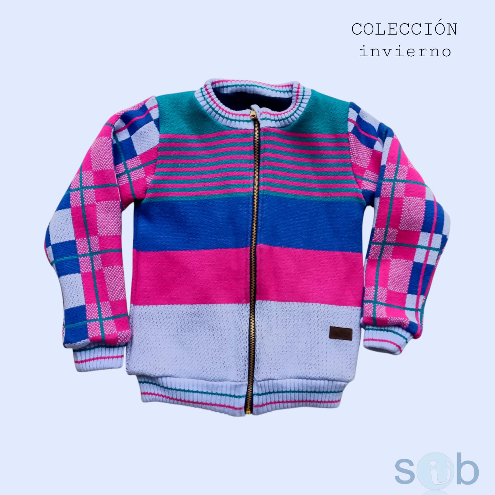 Chamarra doble vista niña