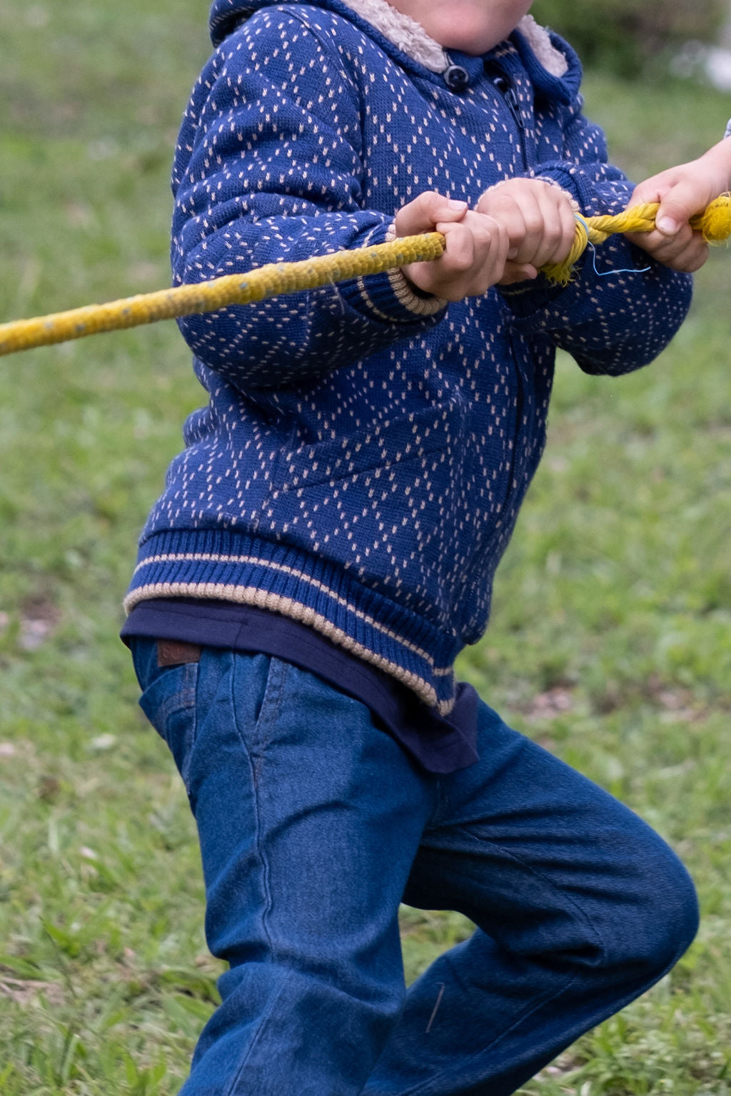 Chamarra forrada niño. Tallas grandes