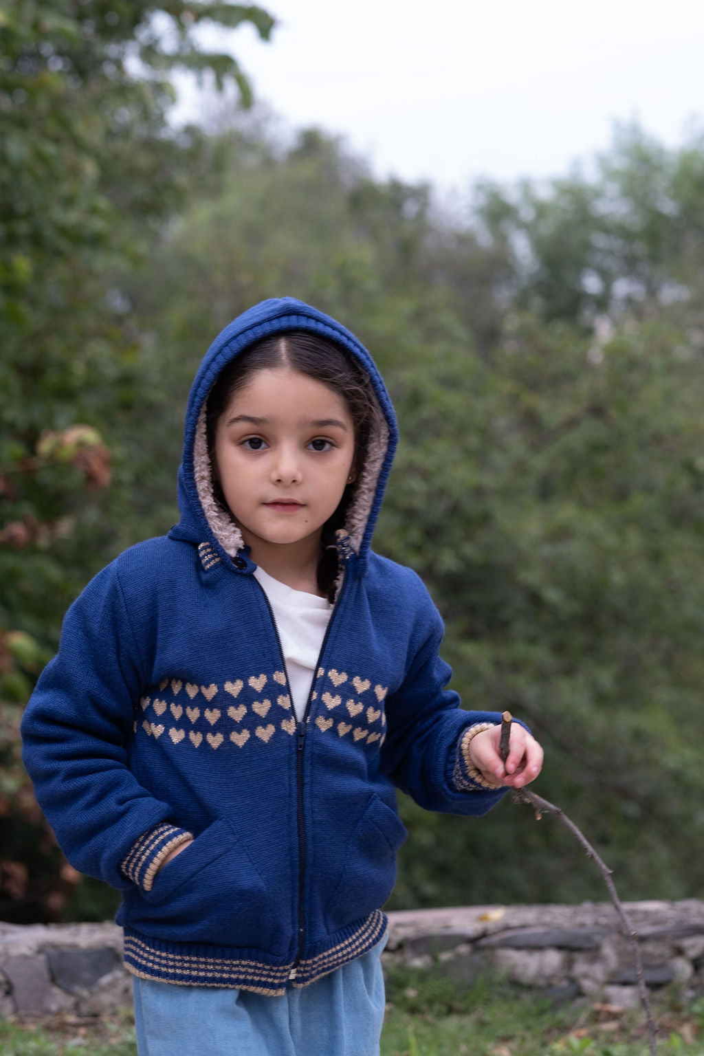 Chamarra forrada niña