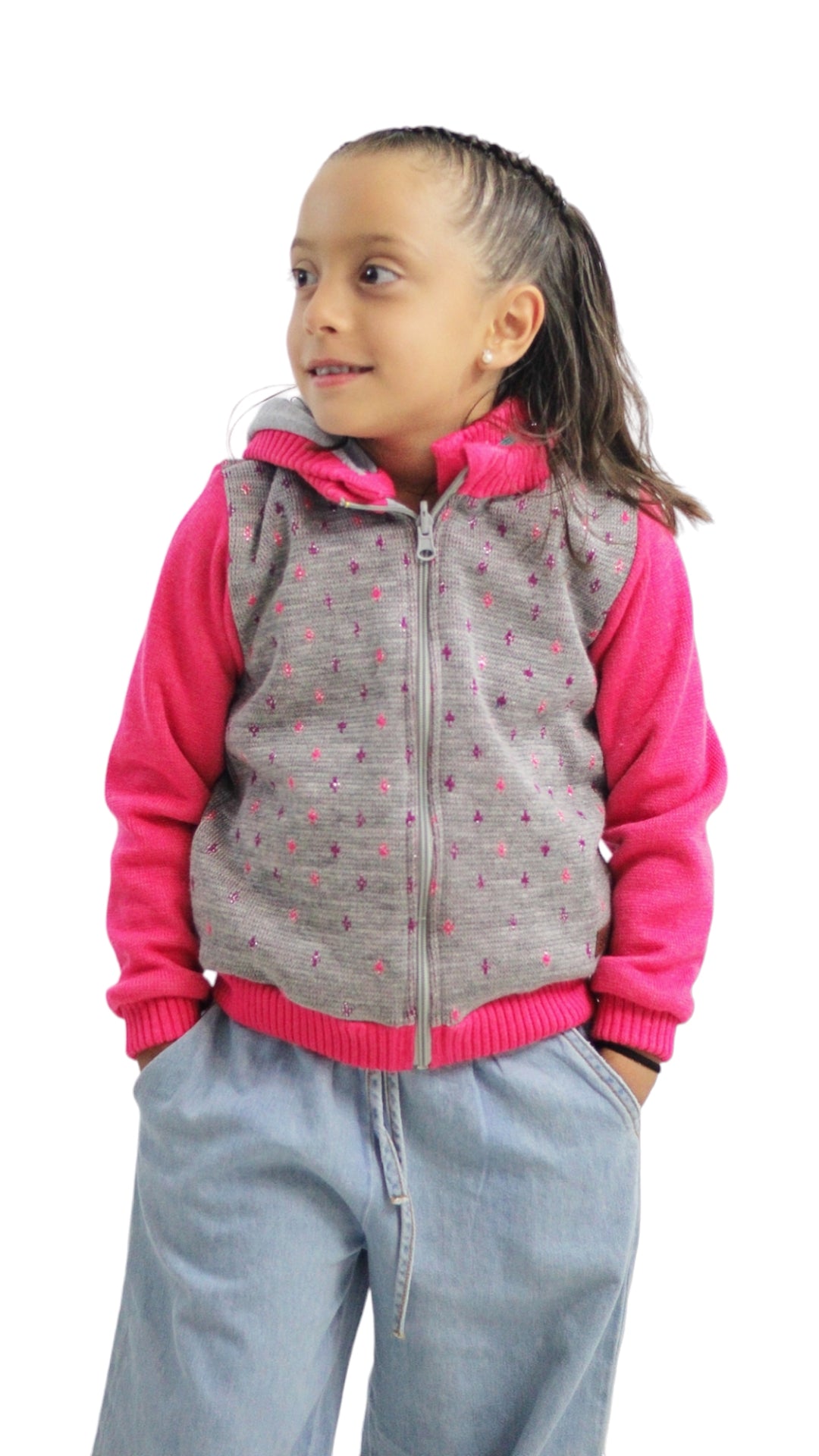 3-071 CHAMARRA DV   NIÑA  ESTRELLA