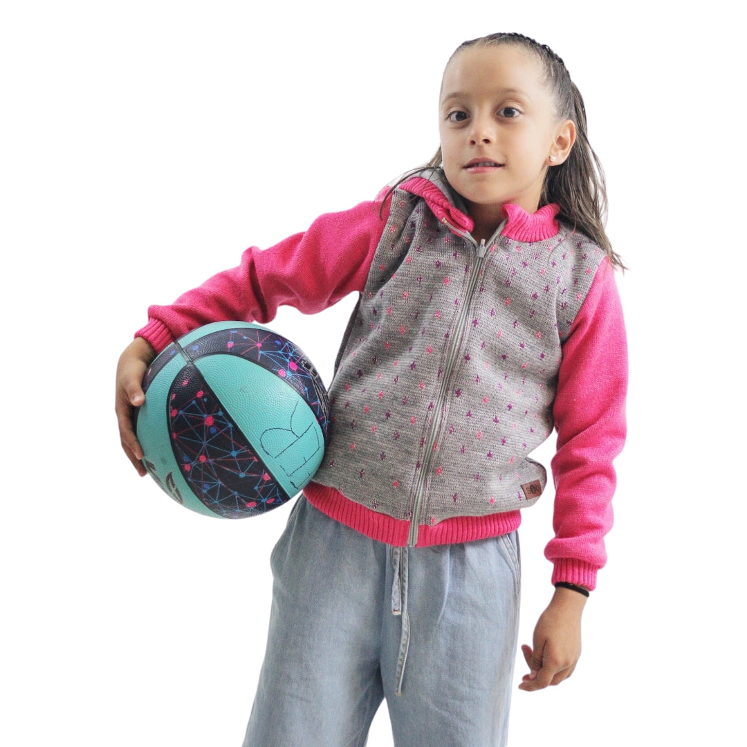 3-071 CHAMARRA DV   NIÑA  ESTRELLA