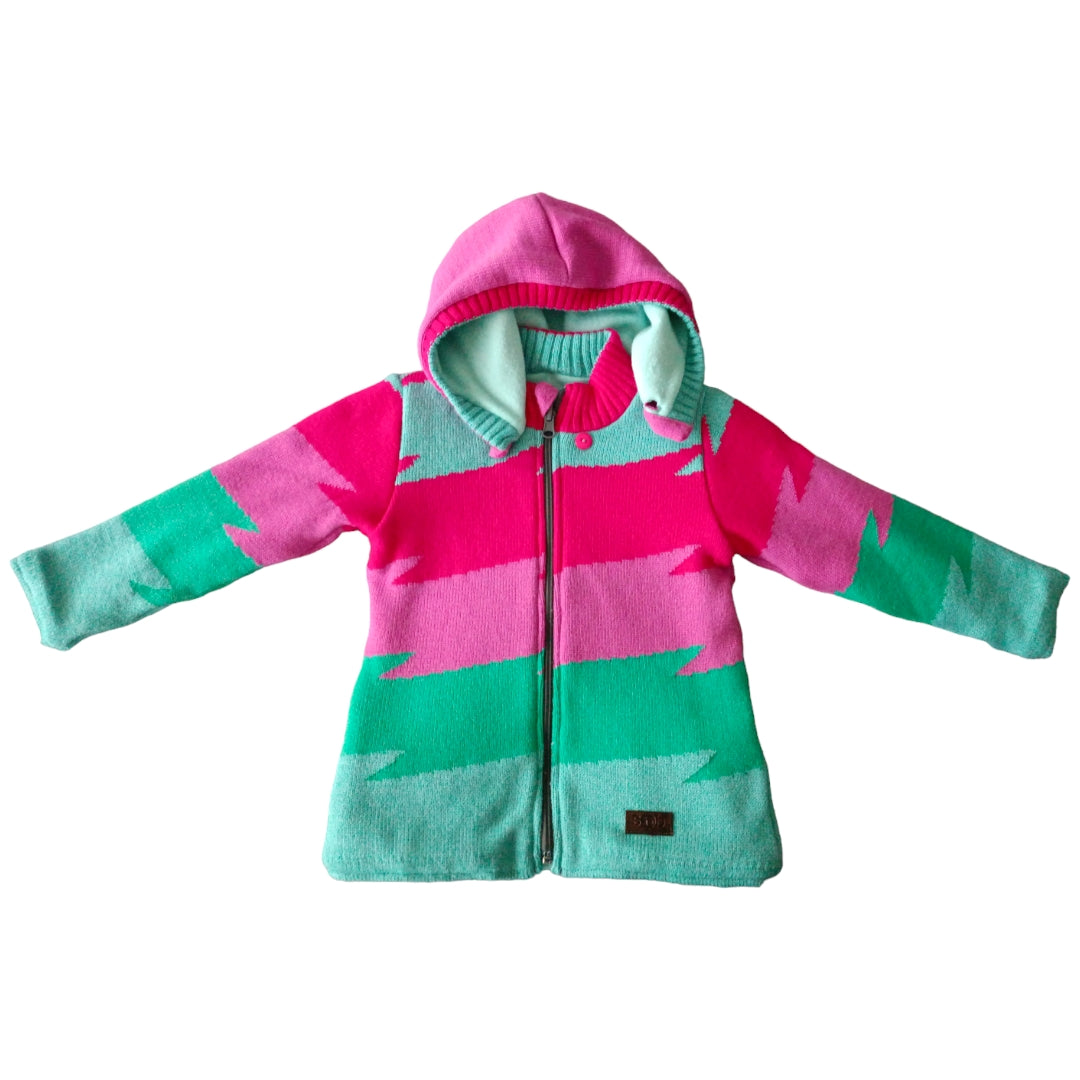 3-054 CHAMARRA DOBLE VISTA NIÑA