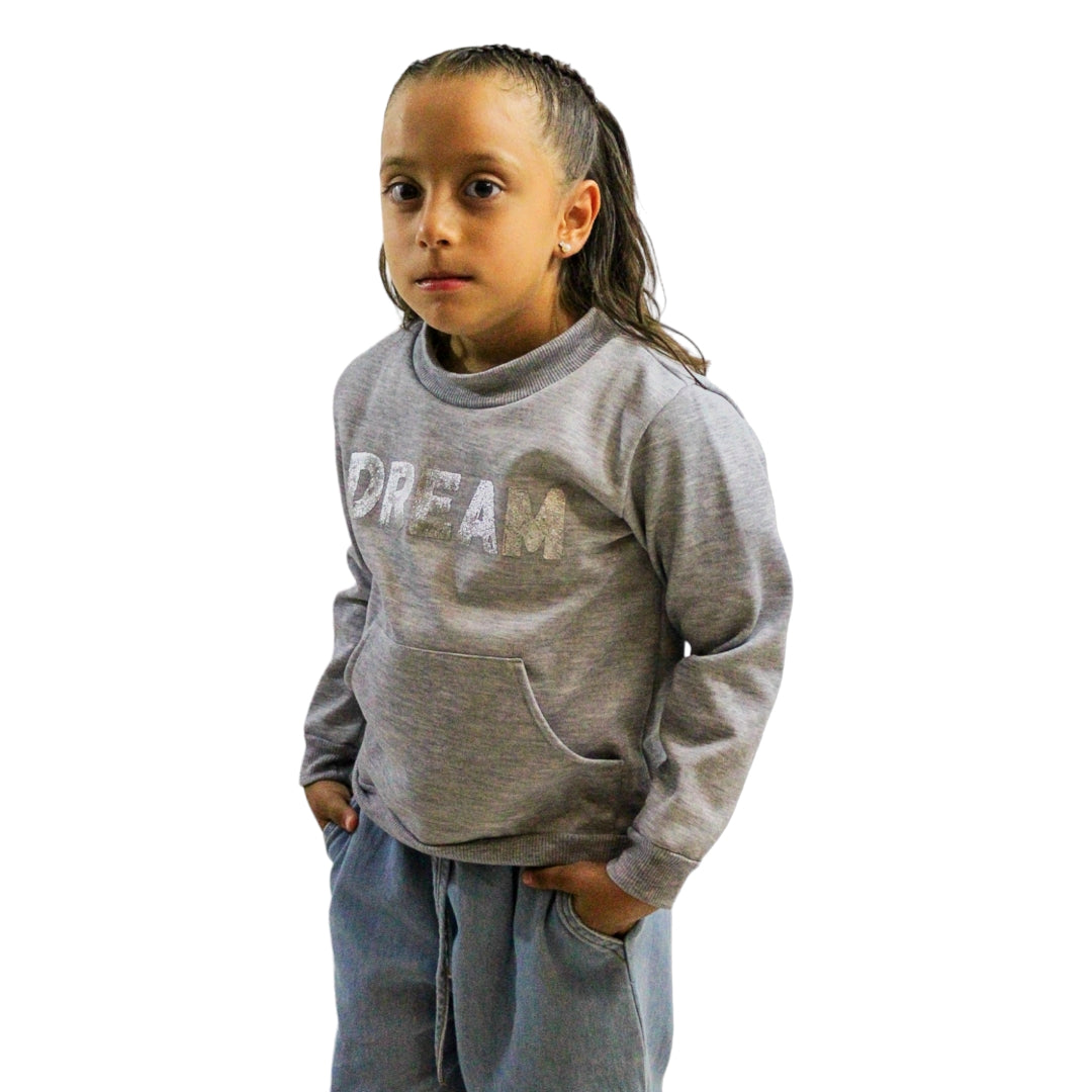 3-080 SUDADERA DREAMS  UNISEX