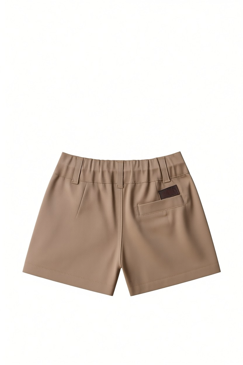 Bermuda niño gabardina