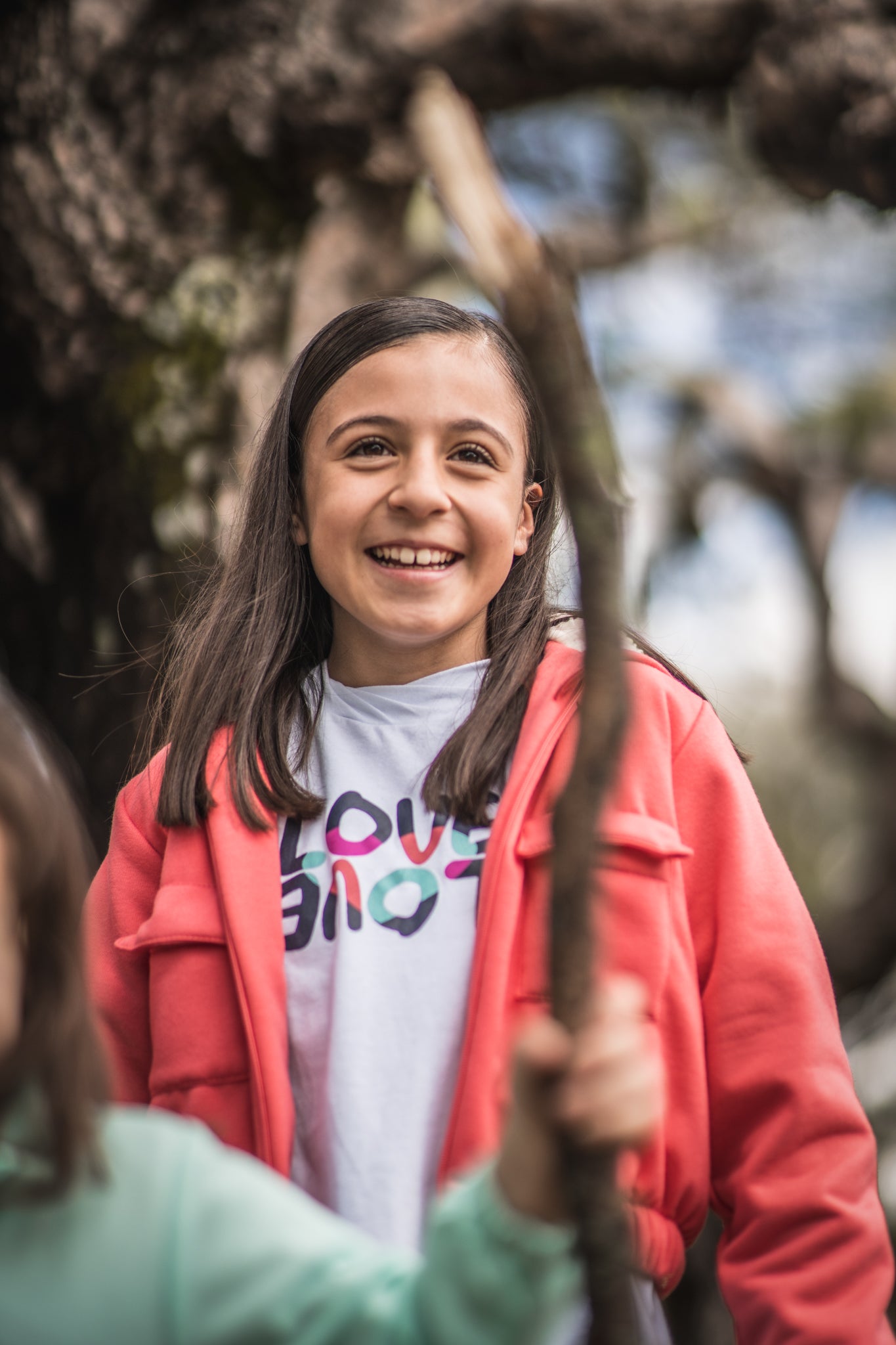 3-019 SUDADERA NIÑA  BORREGA CORTA