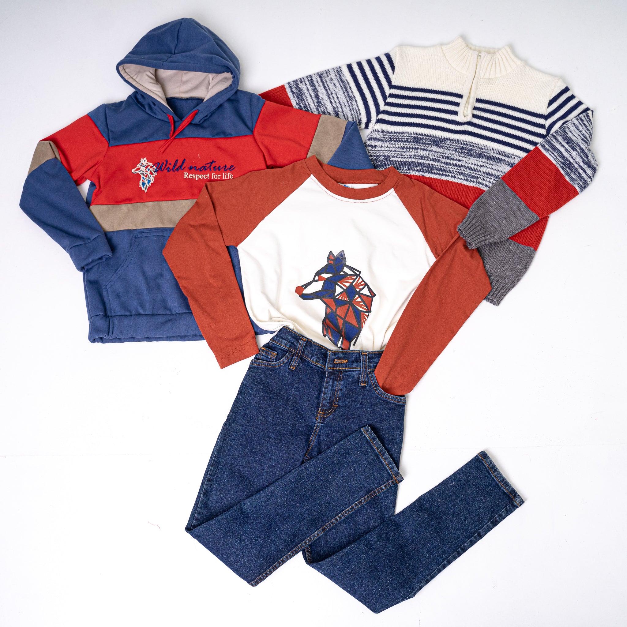 2-034 PLAYERA LOBO  JUVENIL