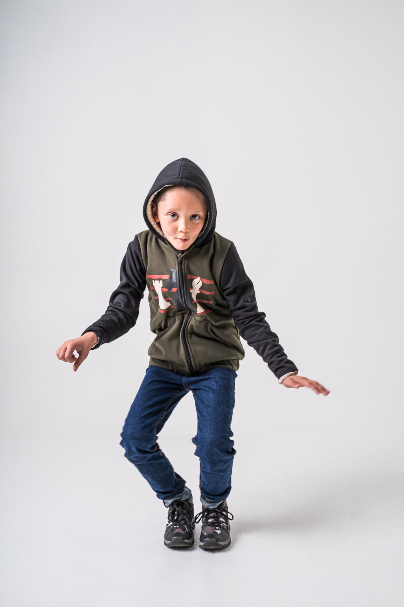 3-015 SUDADERA NIÑO BORREGA