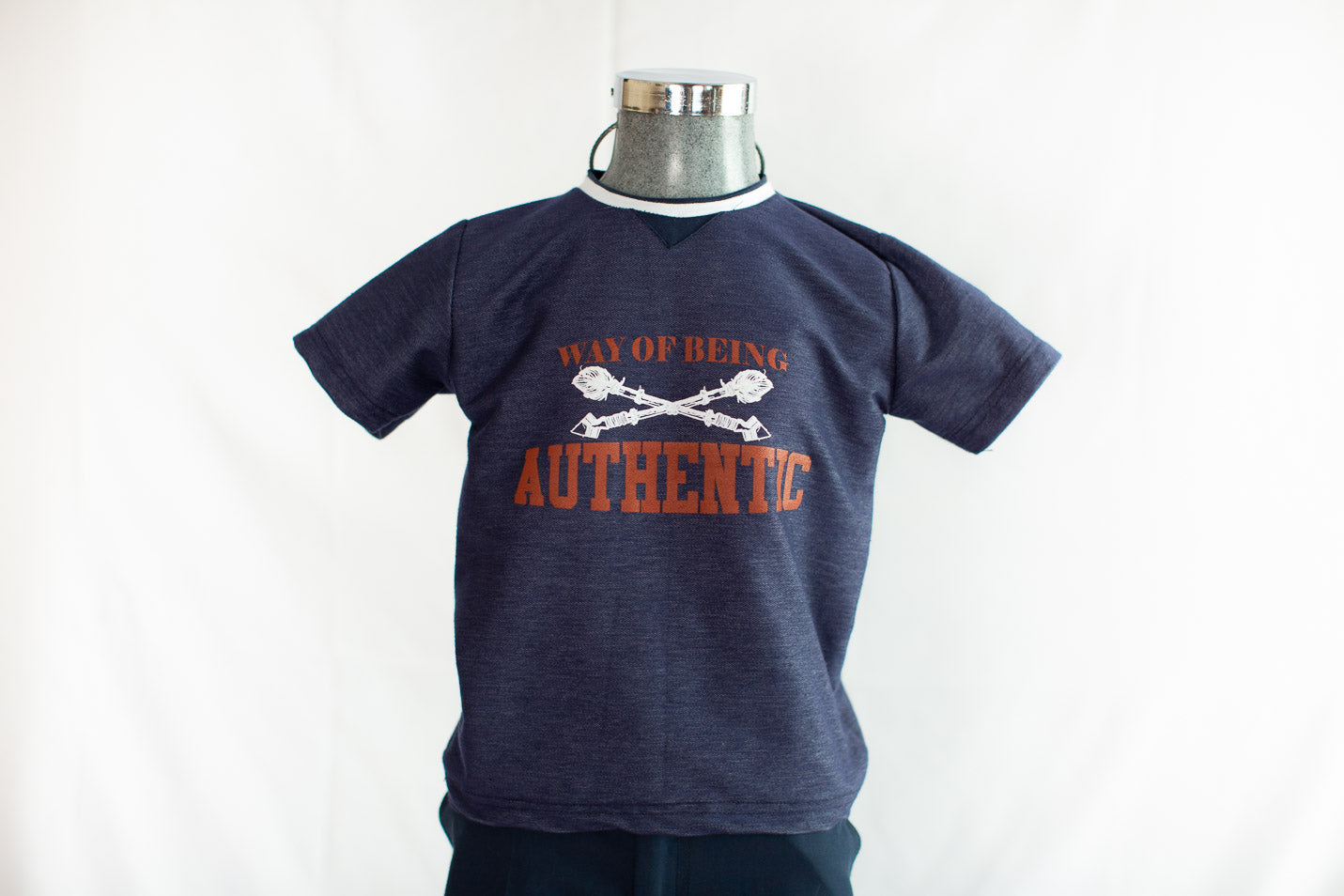 PLAYERA  TIPO MEZCLILLA 2-210